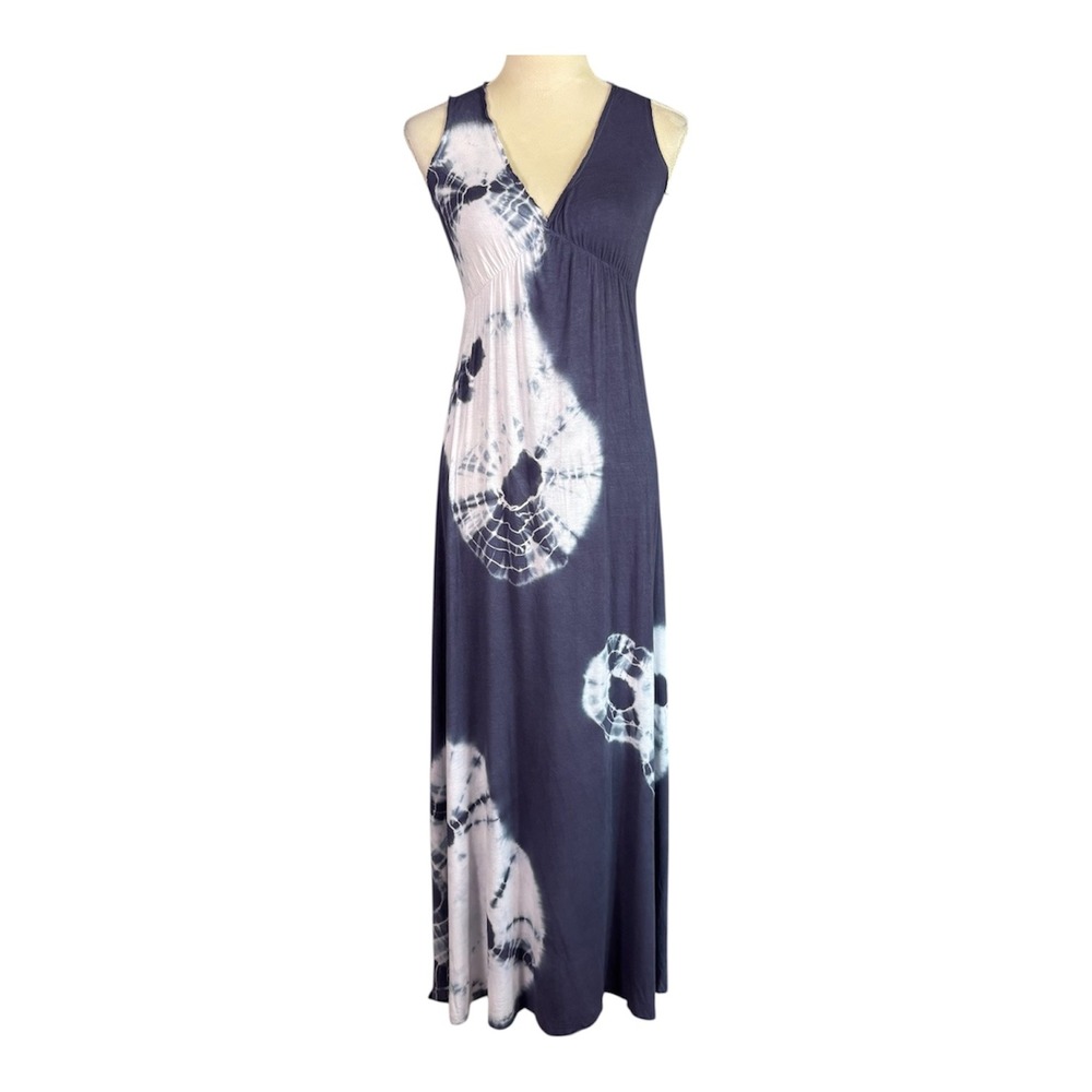 Love Tanjane Maxi‎ Dress S Tie Dye Boho Summer Sundress Resort Beachy Surf Cover